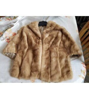 Autumn Haze Real Mink Fur Stole